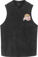AllSaints Roque Sleeveless Graphic T-Shirt