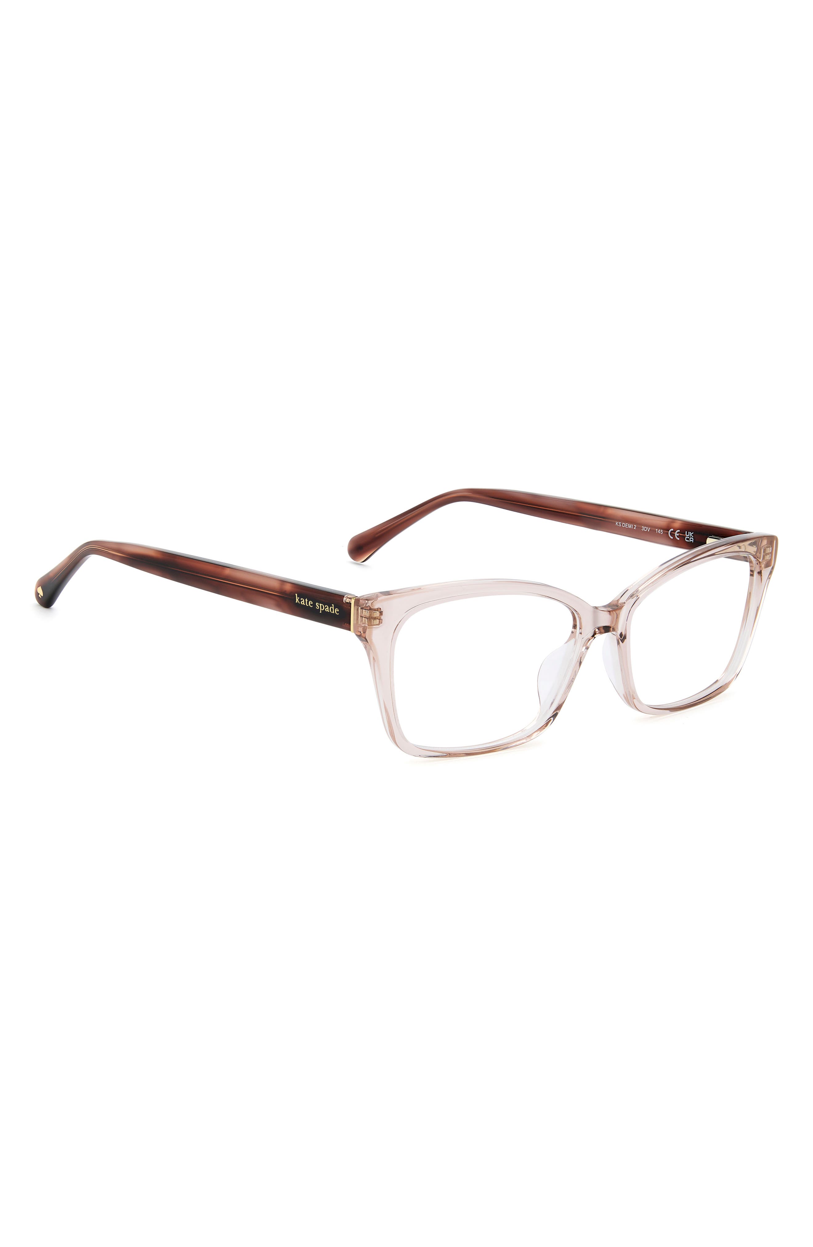Kate Spade New York demi 55mm rectangular optical glasses (Women ...