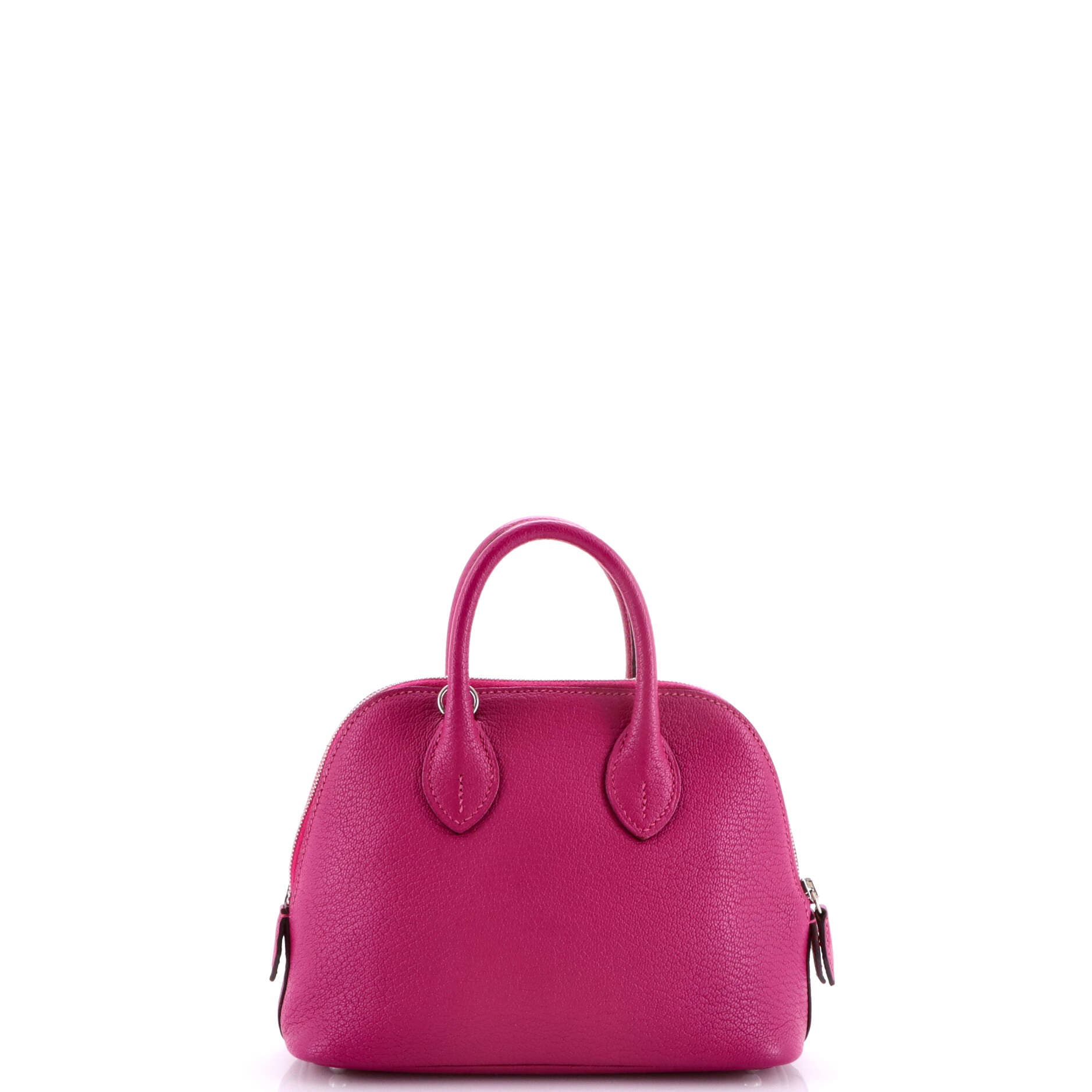 Pre-Owned Hermes Bolide 1923 Bag Chevre Mysore Mini, Alternate, color, Rose Pourpre