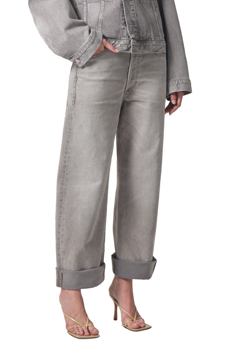 Citizens of Humanity Ayla High Waist Baggy Wide Leg Jeans, Main, color, 
