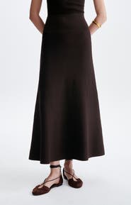 Vanessa Bruno Hidaya Midi Knitted Skirt