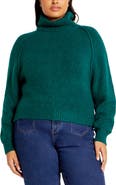 City Chic Demi Turtleneck Sweater