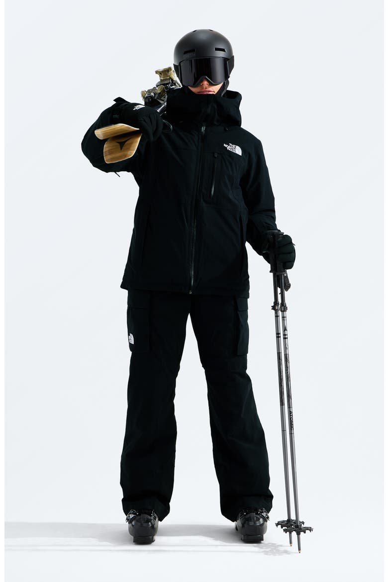 Freedom Insulated Waterproof Hooded Jacket, Alternate, color, TNF BLACK