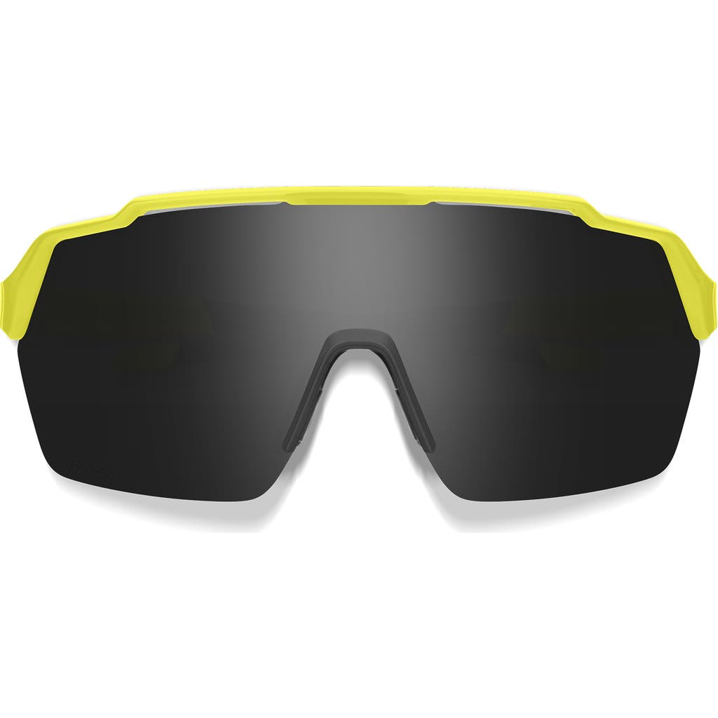 Smith Shift Split Mag™ 139mm Chromapop™ Polarized Shield Sunglasses In Black