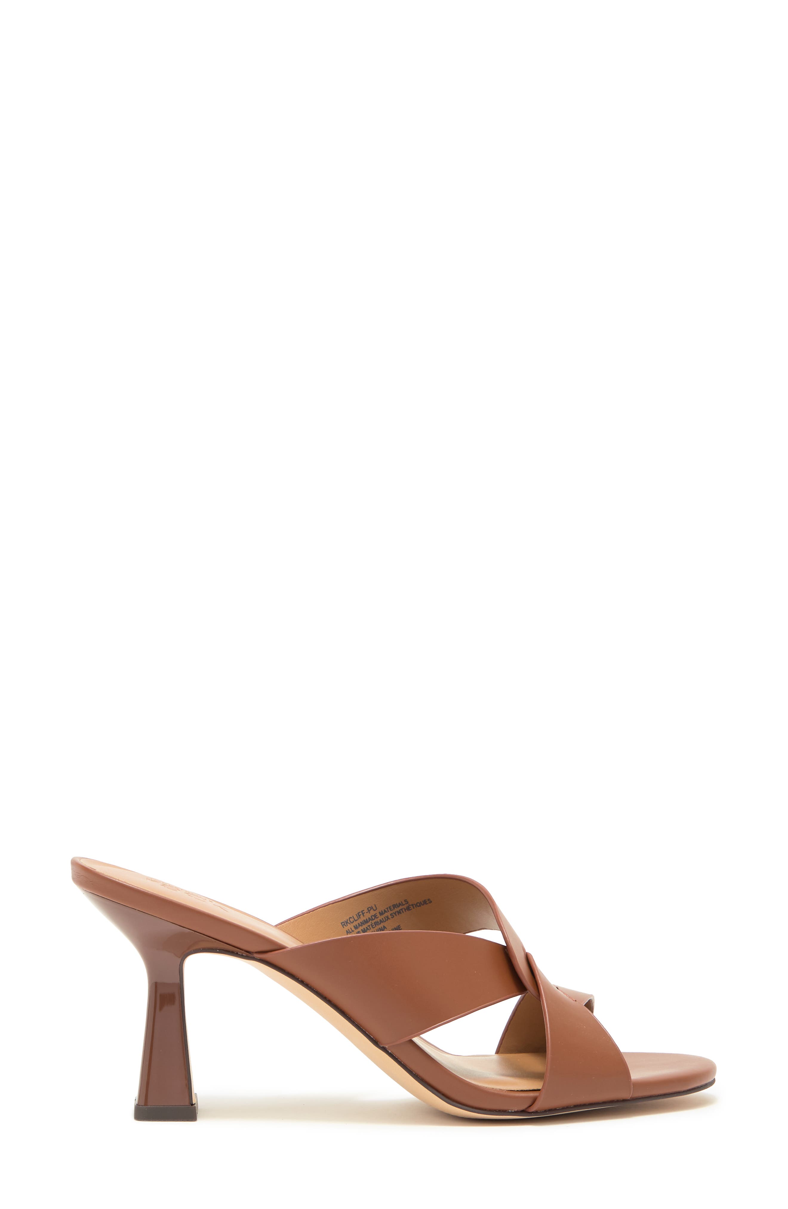 NORDSTROM RACK Twist Sandal, Alternate, color, Brown Saddle