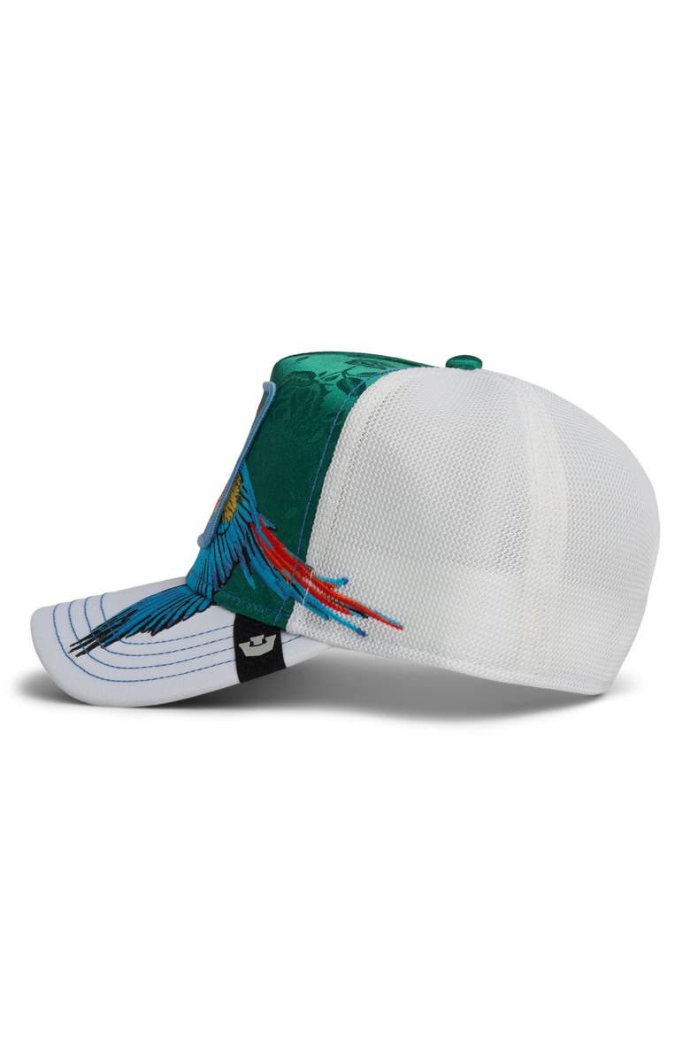 Goorin Bros. Honduras Macaw Patch Snapback Trucker Hat, Alternate, color, Blank