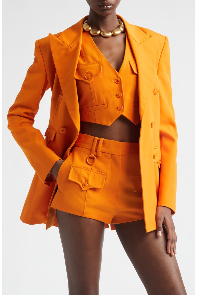 Alchemy Double Breasted Blazer, Main, color, SUNSET ORANGE
