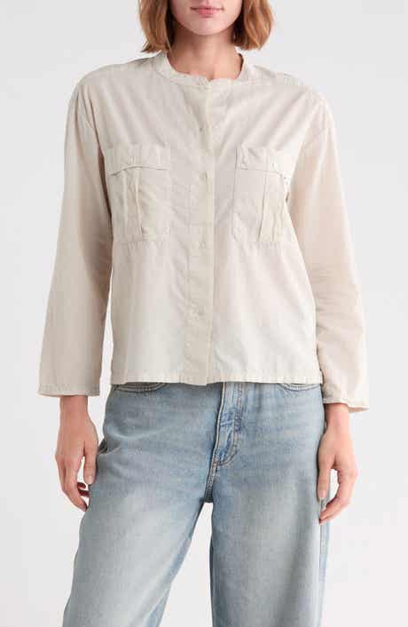 Cotton Crop Utility Shirt