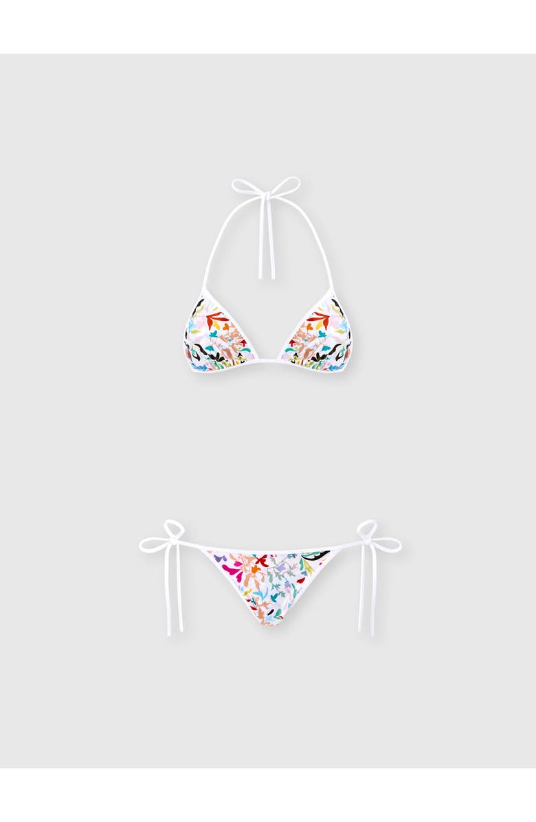 Missoni Bikini In Printed Stretch Fabric, Main, color, Multicoloured