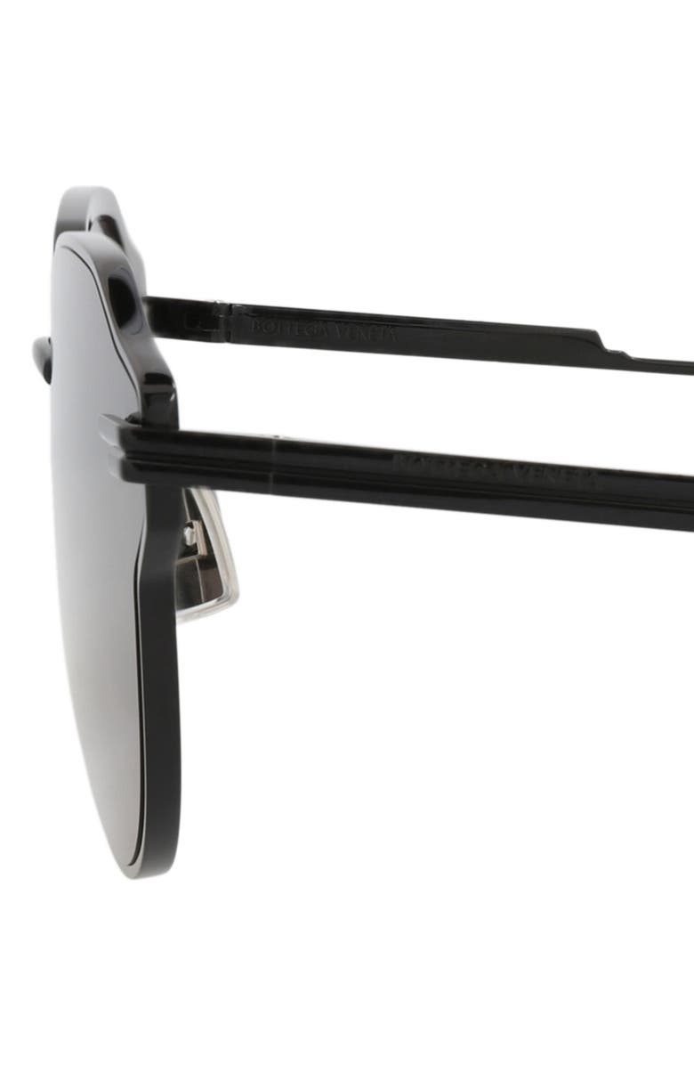 Bottega Veneta Sunglasses, Alternate, color, Black Black Grey