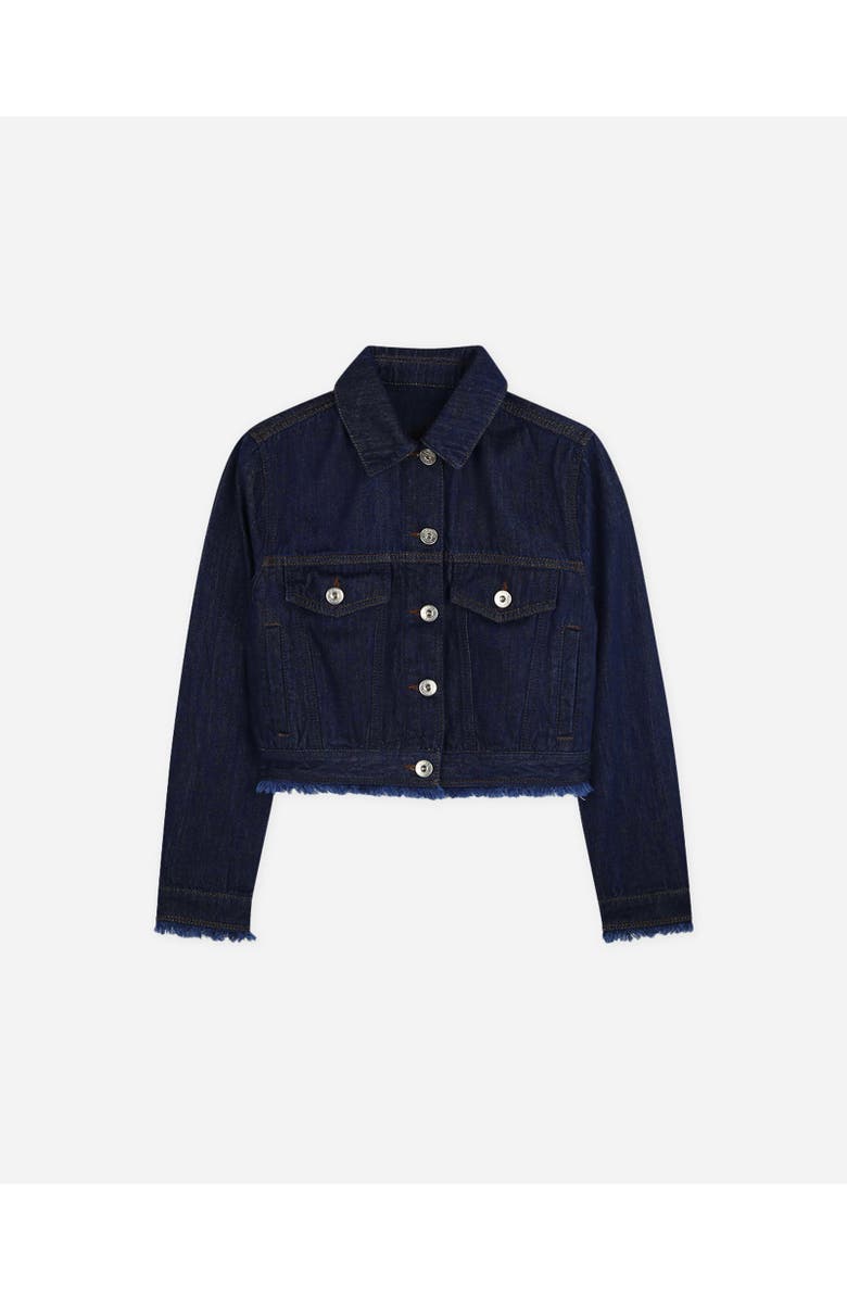 Lanvin KIDS SHORT DENIM JACKET, Main, color,