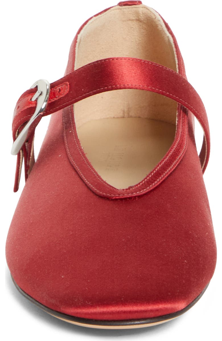 Le Monde Béryl Stella Mary Jane Flat, Alternate, color, Tomato