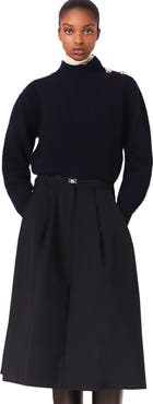 maje Wool roll-neck sweater