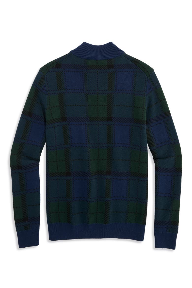 Kids' Blackwatch Boathouse Quarter Zip Pullover, Alternate, color, NAUTICAL NAVY