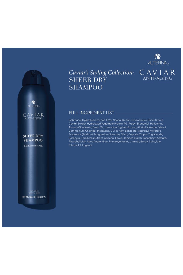 Caviar Anti-Aging Sheer Dry Shampoo, Alternate, color, NO COLOR