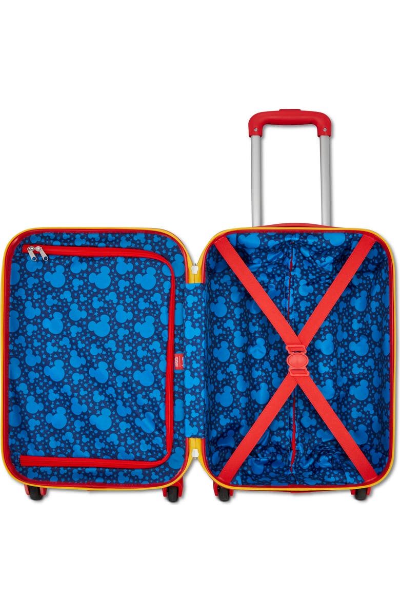 AMERICAN TOURISTER Disney Hardside Carry on 18 Inch Luggage with Spinner Wheels, Alternate, color, Mickey Mouse
Friends