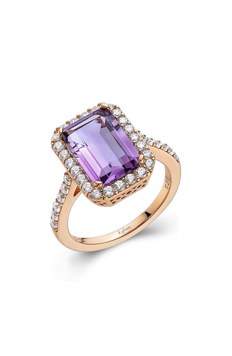 Lafonn 'Aria' Emerald Cut Ring, Alternate, color, 