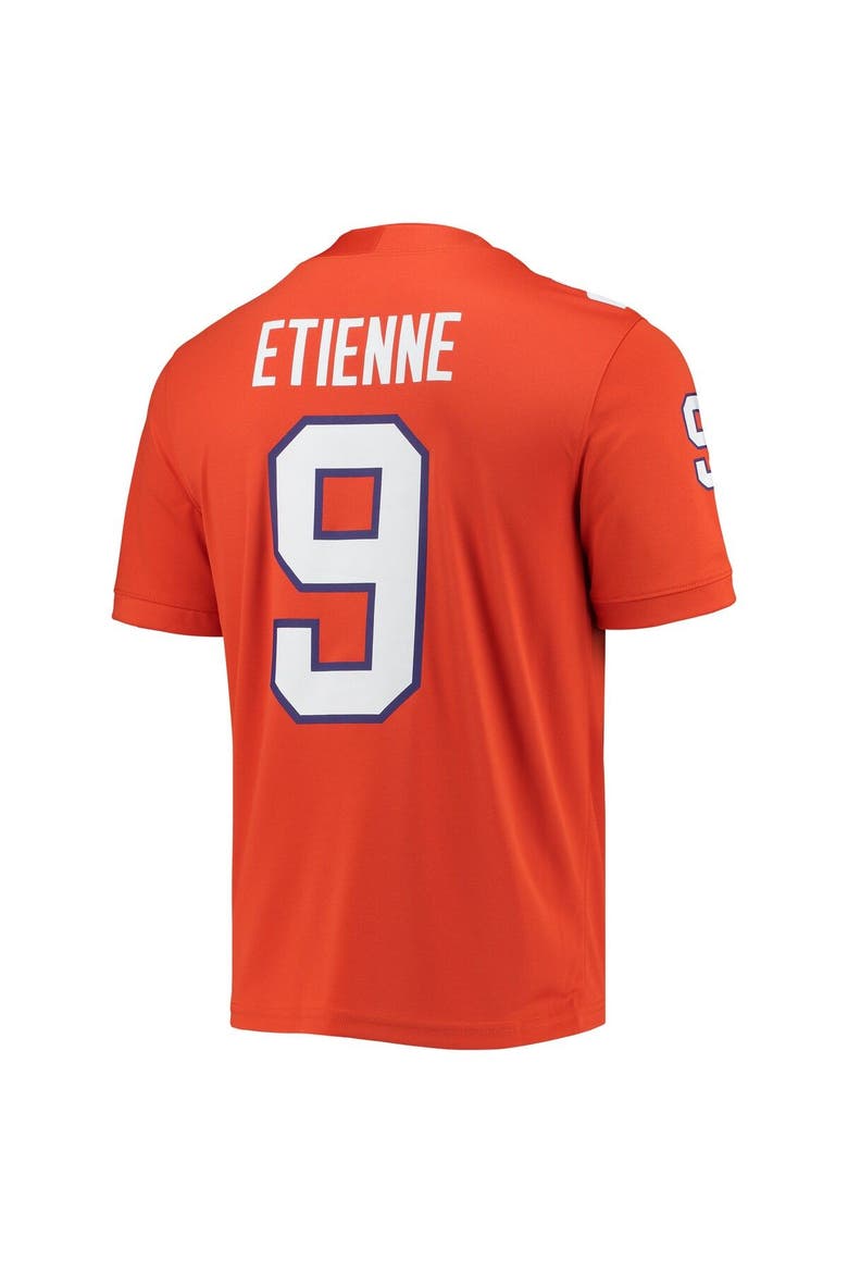 Men's Nike Travis Etienne Orange Clemson Tigers 2021 Draft Class Game Jersey, Alternate, color, Orange