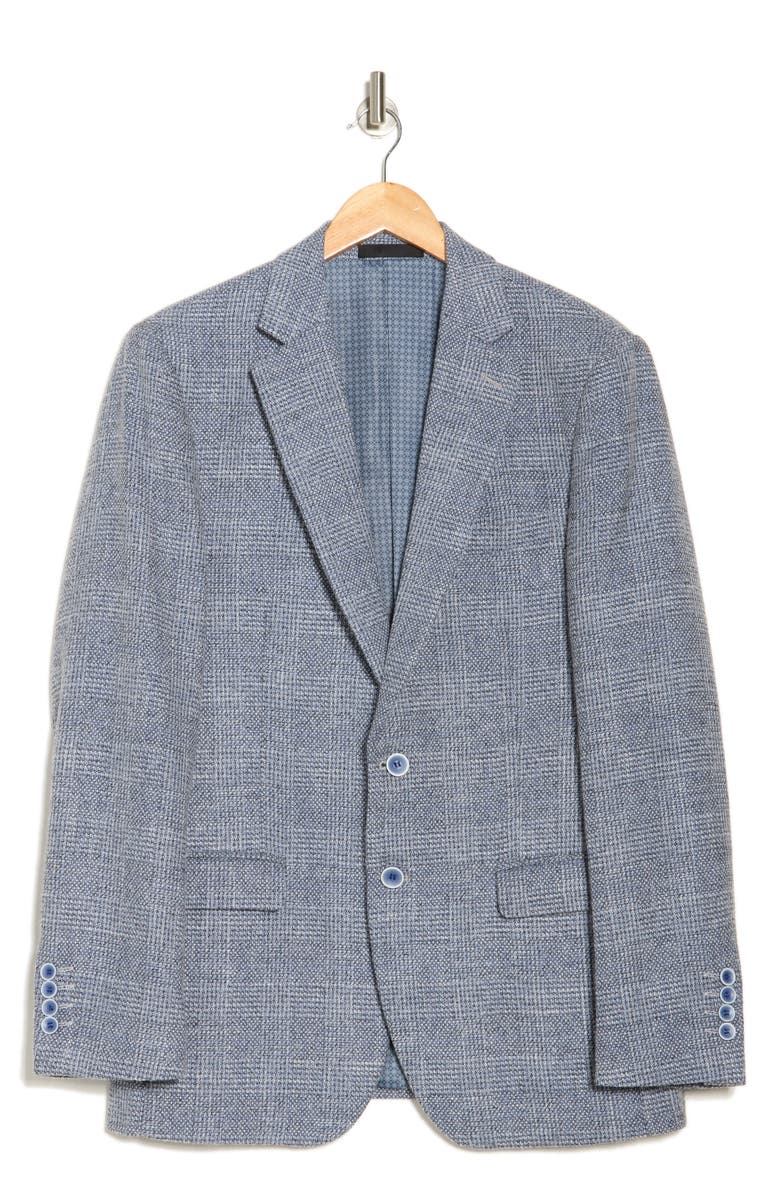 T.R. PREMIUM Slim Fit Check Sport Coat, Alternate, color,