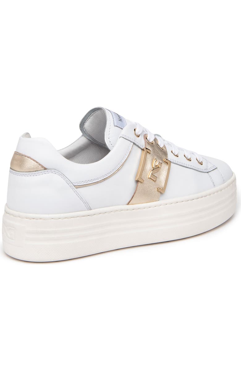 NeroGiardini Logo Plate Platform Sneaker, Alternate, color,