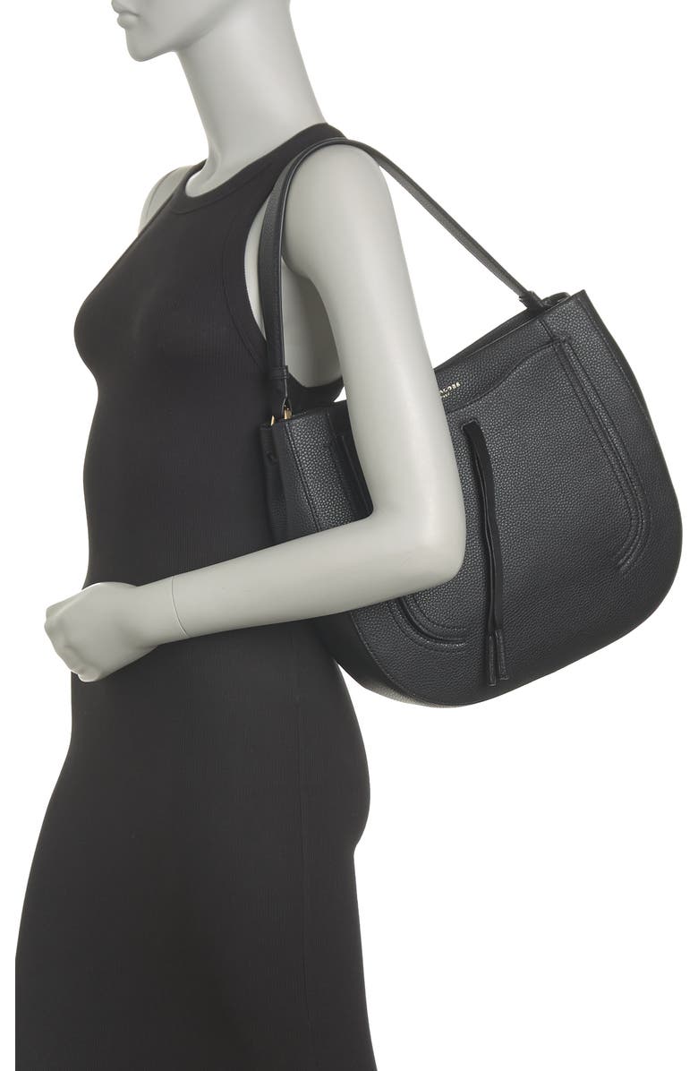 Marc Jacobs Leather Hobo Bag, Alternate, color,