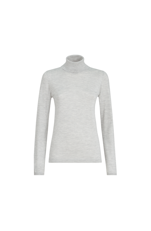 Cashmere and silk sweater