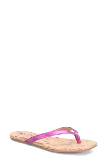Korks Winnie Flip Flop In Pink