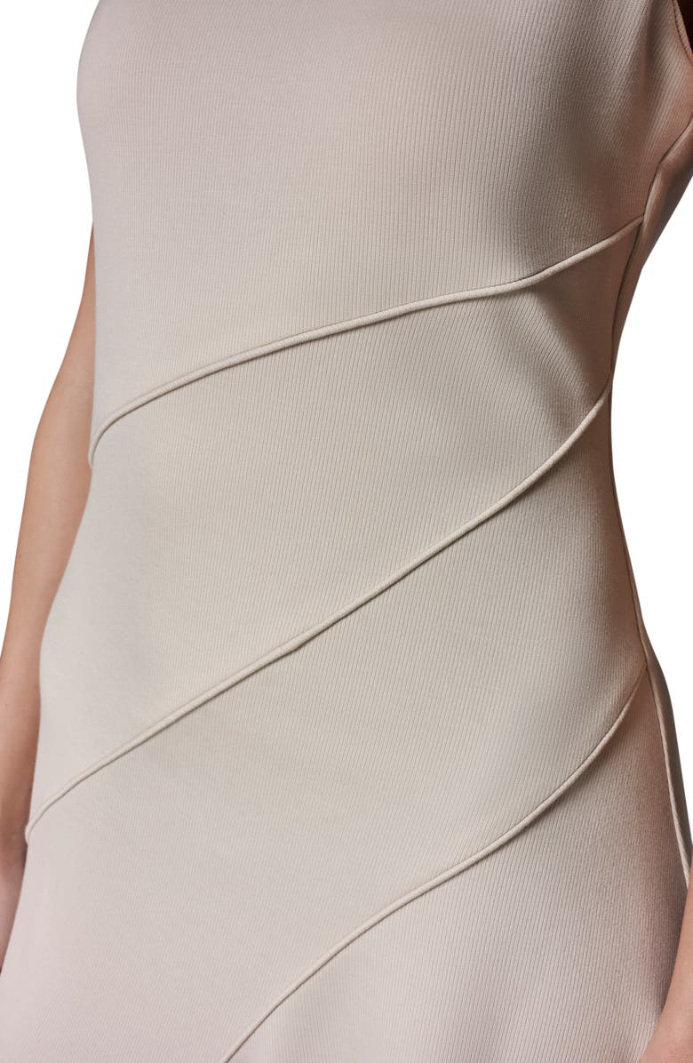 Donna Karan New York Sleeveless Fit & Flare Midi Dress, Alternate, color, Vellum