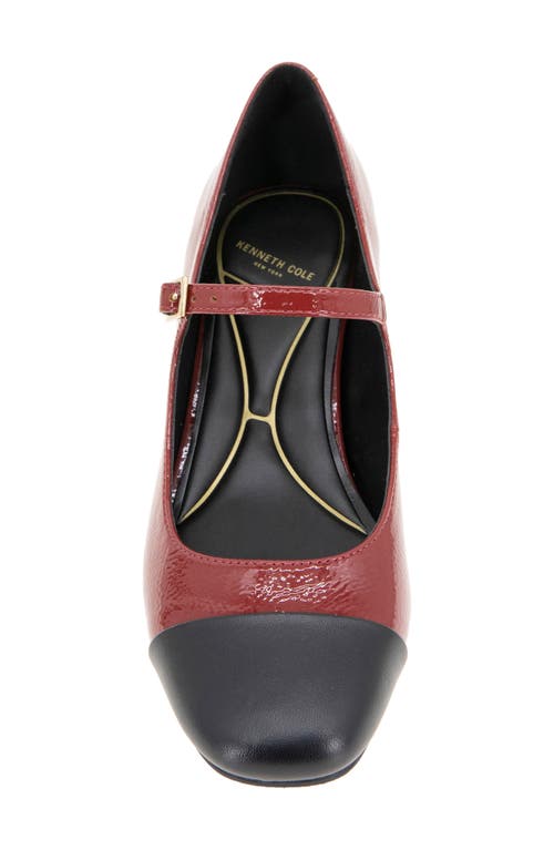 Kenneth Cole Alec Mary Jane Pump In Red