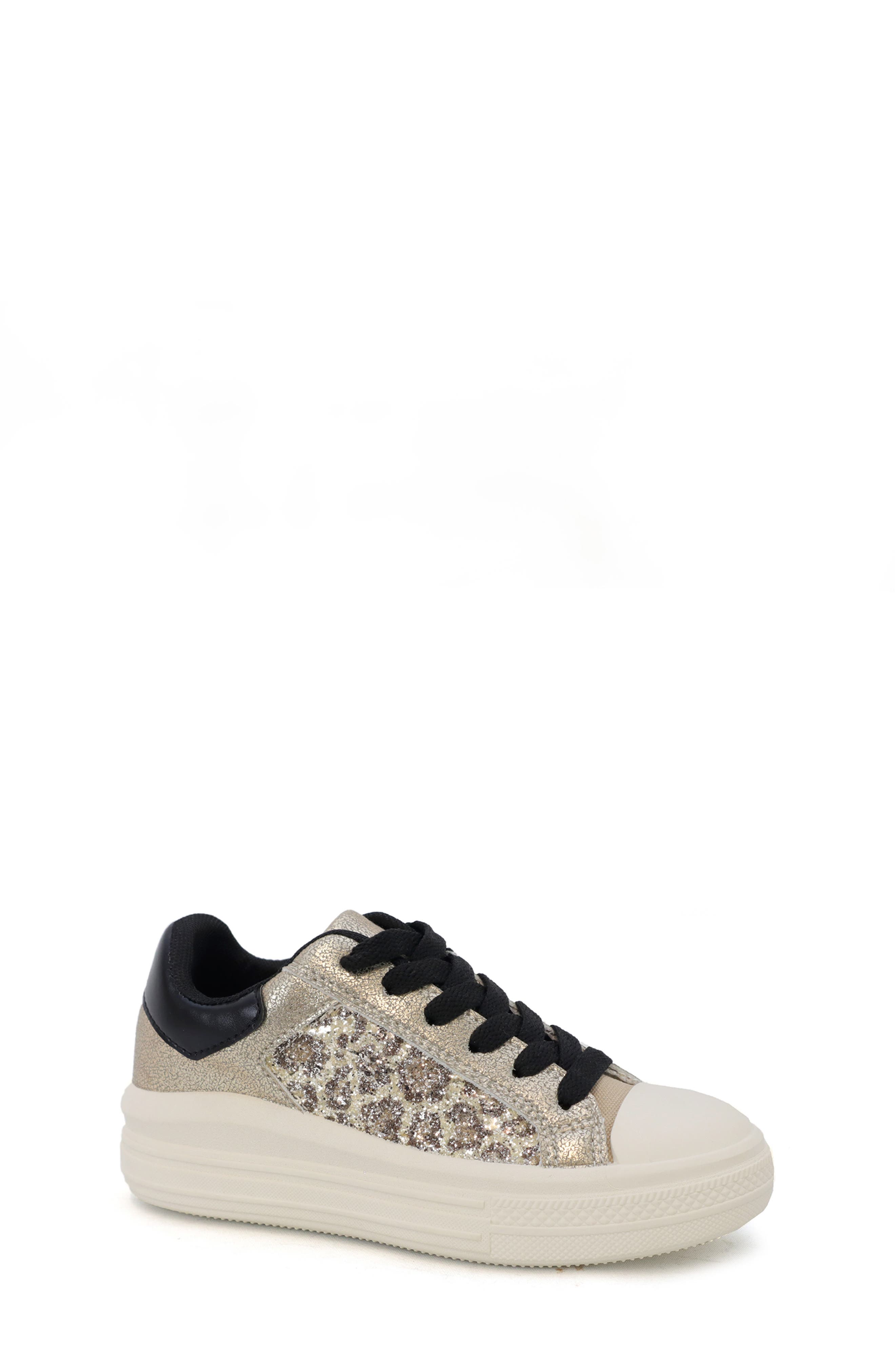 Kids' Wendy Glitter Sneaker, Main, color, GOLD