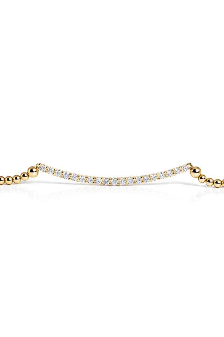 ArcRadiant Diamond Necklace, Alternate, color, Yellow Gold
