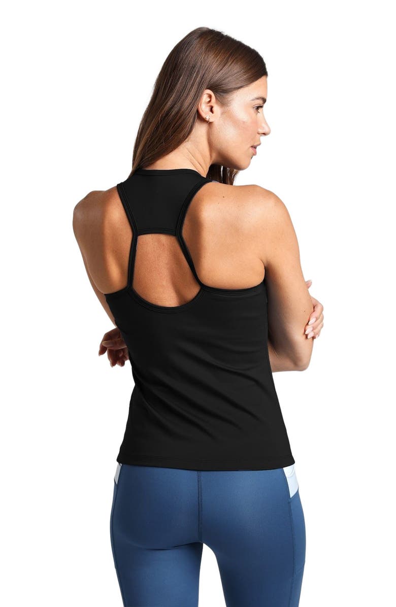 Losano Keep You Cool Tank, Alternate, color, Black