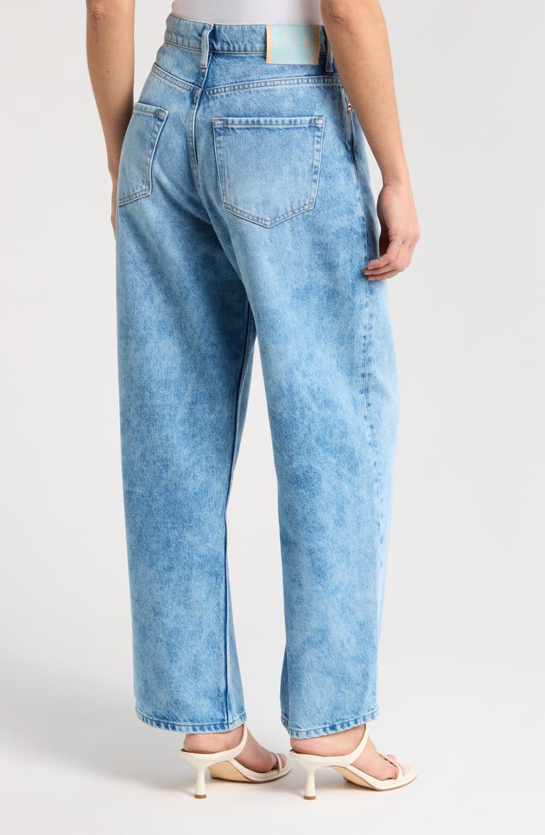 MOTHER The Main Course Nerdy Wide Leg Jeans, Alternate, color, 