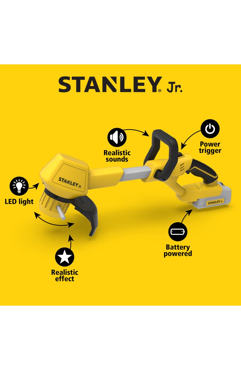 Stanley Jr. Battery Operated Deluxe Weed Trimmer, Alternate, color, Multi Color