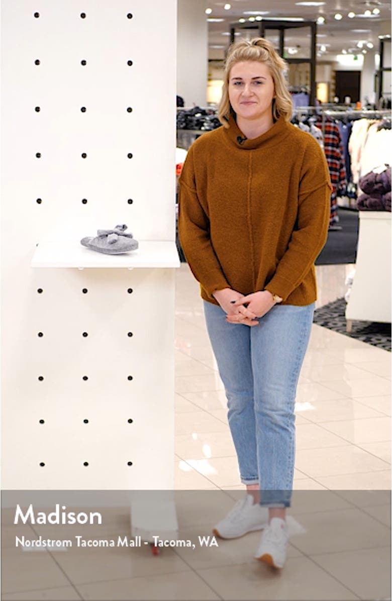 'Bonnie' Bow Slipper, sales video thumbnail