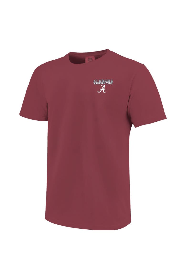 Youth Crimson Alabama Crimson Tide Comfort Colors Basketball T-Shirt, Alternate, color, Crimson