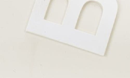 Hugo Boss Boss Bay Slide Sandal In Open White