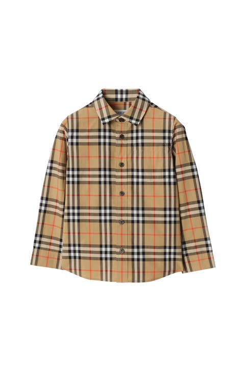 Check Cotton Shirt