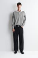 COS Rider Raw Selvedge Relaxed-Fit Straight-Leg Jeans
