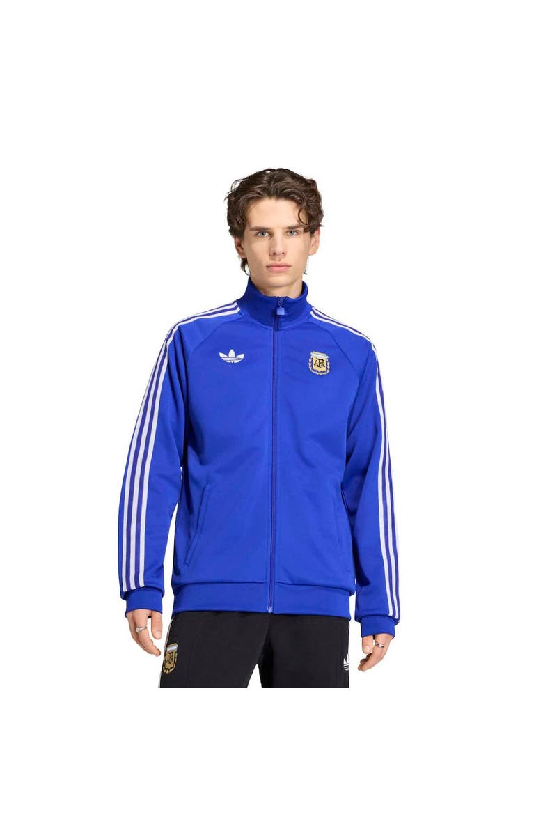 adidas Men's adidas Blue Argentina National Team Originals Full-Zip Track Jacket, Main, color, Blue