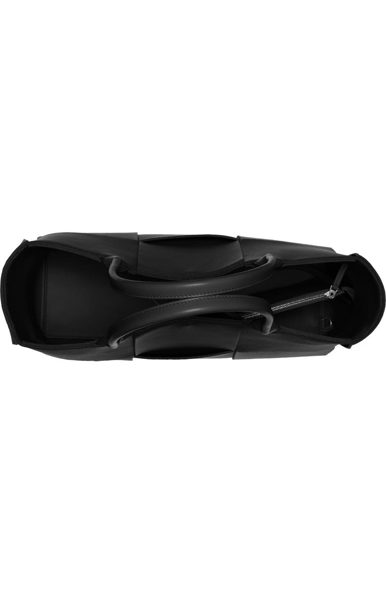 Bottega Veneta Medium Arco Woven Leather Tote, Alternate, color,