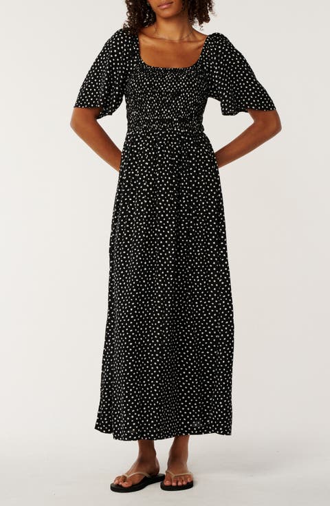 Lara Spot Maxi Dress