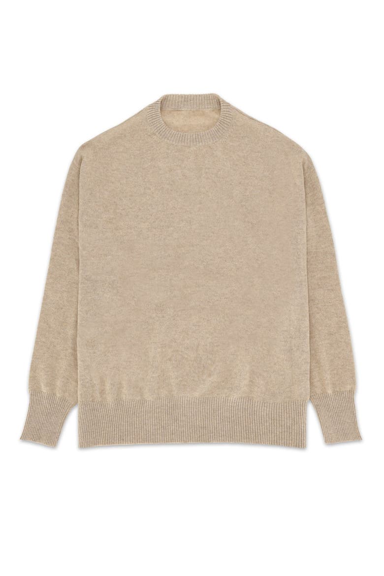 Cashmere Crewneck Sweater, Main, color, Orange