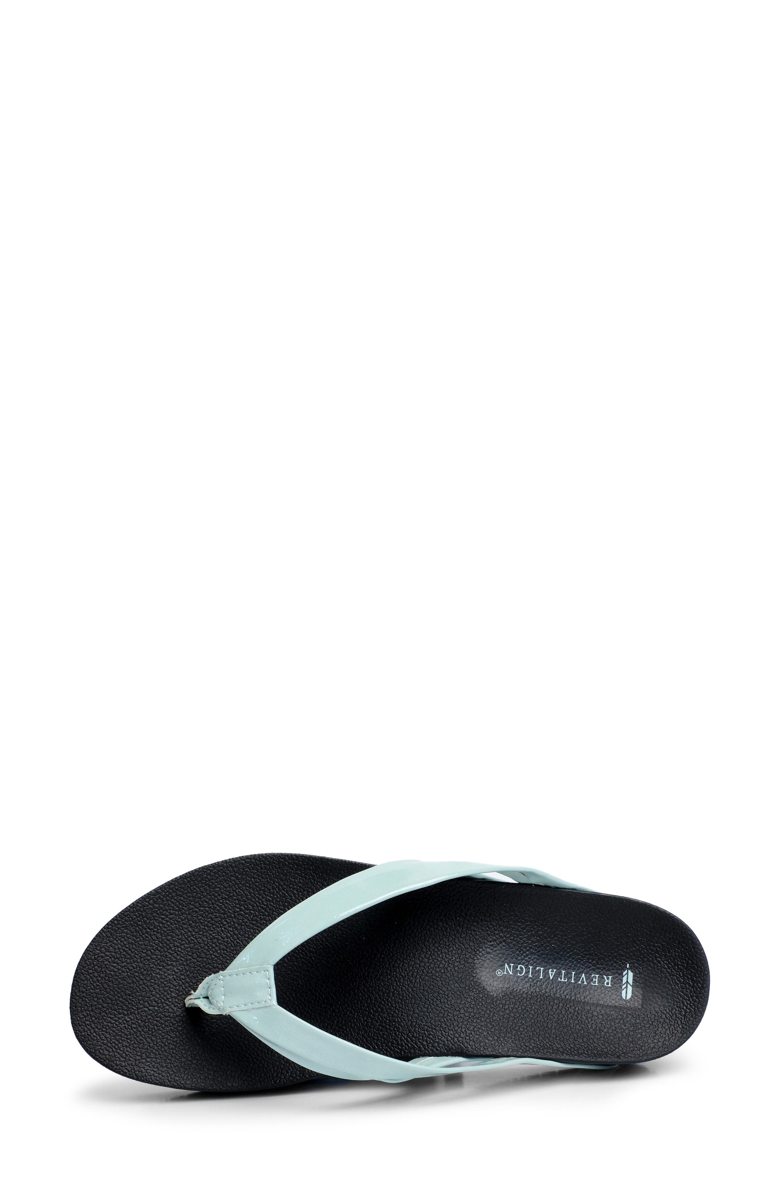 Revitalign Sandy Seas Flip Flop, Alternate, color, 