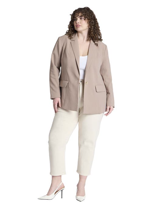 The Naomi Comfort Stretch Straight Crop Jean (Plus)