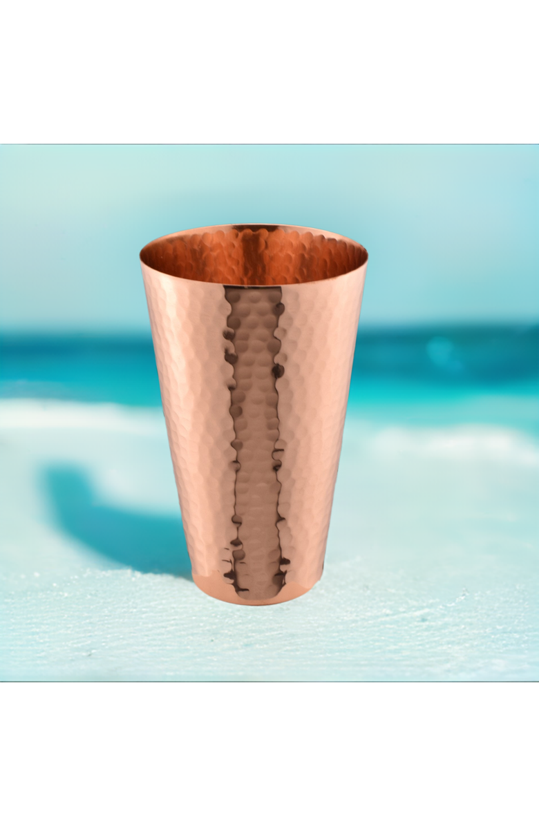 Prince of Scots Hammered Copper Ice Tea Tumbler, Alternate, color, Copper