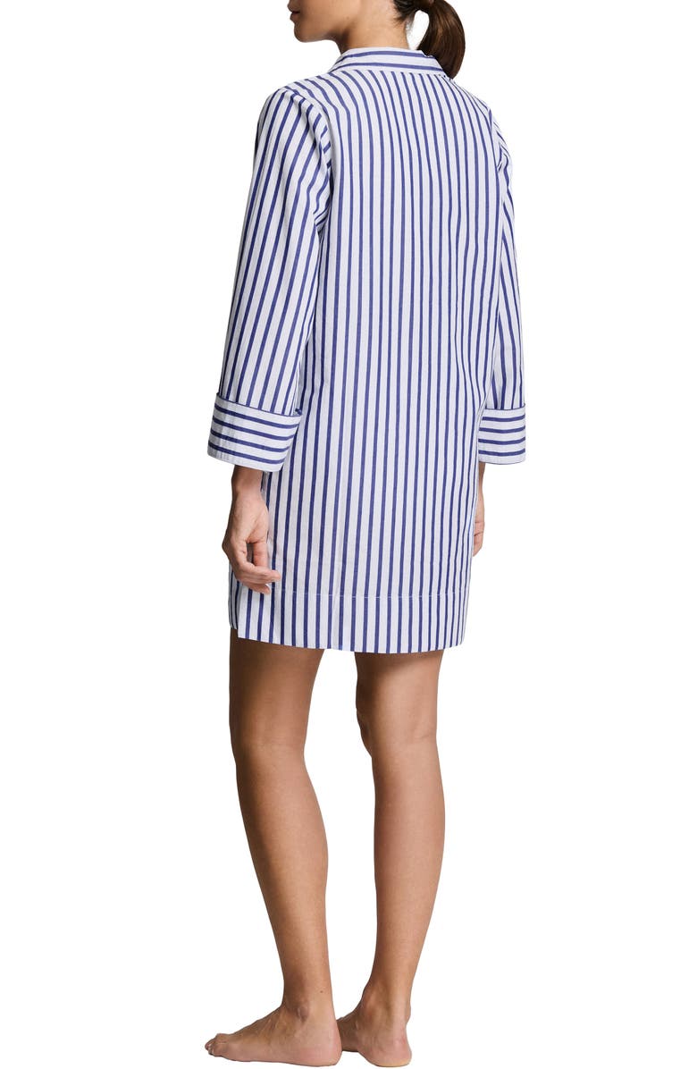 Lauren Ralph Lauren Stripe Wide Cuff Cover-Up Shift, Alternate, color, 