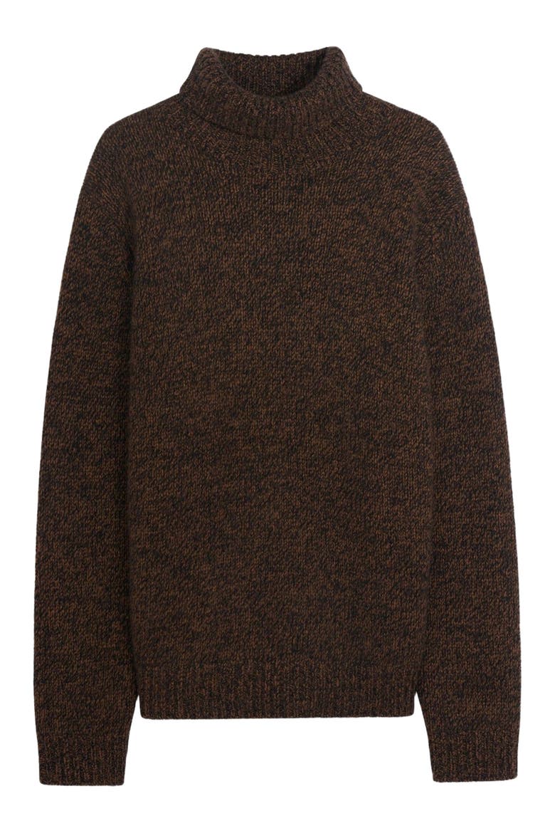Jersey Knitted Cashmere Sweater, Alternate, color, black