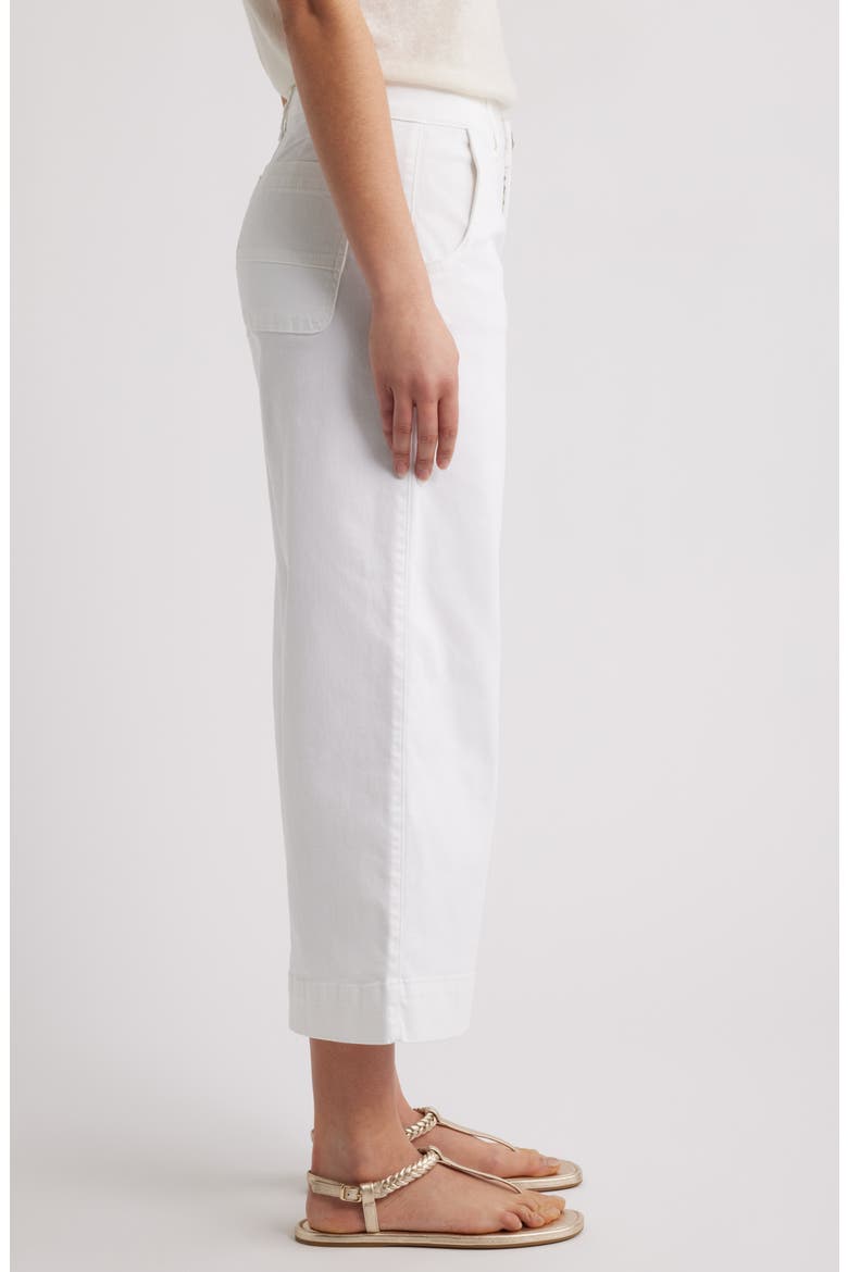 Whitney Skyrise Crop Wide Leg Jeans, Alternate, color, OPTIC WHITE