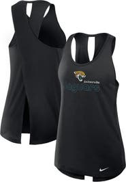 Nike Women's Nike Black Jacksonville Jaguars Crossback Performance Tank Top